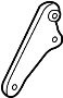 View Power Steering Pump Bracket (Rear) Full-Sized Product Image