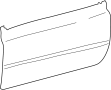 Image of Door Outer Panel (Front) image for your 2023 Toyota Prius Prime   