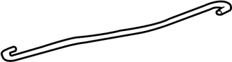 Image of Trunk Torque Rod image for your 2008 Toyota Camry 3.5L V6 A/T LE SEDAN 