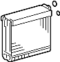 Image of A/C Evaporator Core image for your 2008 TOYOTA PRIUS