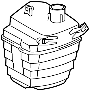 Image of Engine Air Intake Resonator image for your 2007 Toyota Prius   