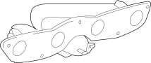 Image of Exhaust Manifold image for your 2018 TOYOTA TUNDRA SR5 Crew Cab Pickup Fleetside