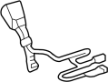 Image of Seat Belt Receptacle (Front) image for your 2016 Toyota RAV4   