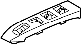 View Door Window Switch Bezel (Front) Full-Sized Product Image 1 of 1