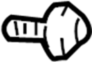 View Handle. Screw. Base. Door. Bolt.  Full-Sized Product Image 1 of 10