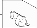 View Interior Quarter Panel Trim Panel (Rear, Lower) Full-Sized Product Image 1 of 1