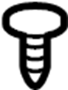 Image of Clip. Trim. (Front). Headliner Clip. Trunk. image for your 2006 TOYOTA PRIUS