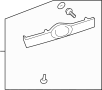 Image of Liftgate Trim (Upper, Lower) image for your 2008 Toyota Prius   