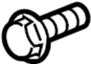 View Liftgate Lift Support Bolt (Upper, Lower) Full-Sized Product Image