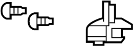 Image of Headlight Bracket image for your 2014 Toyota Prius c   