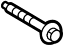 Image of A/C Compressor Bolt (Lower) image for your 2014 TOYOTA PRIUS