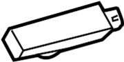 Image of Keyless Entry Antenna image for your 2014 TOYOTA CAMRY
