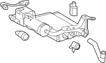 Image of Vapor. Canister. Charcoal. Purge Valve Assembly. Separator. Vapor Canister Purge. image for your 1998 Toyota Tacoma  Limited Extended Cab Pickup Fleetside 