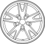 Image of Wheel image for your 2022 Toyota Camry   