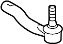 Image of Steering Tie Rod End image for your 2010 Toyota Prius   
