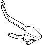 Image of Windshield Wiper Arm (Right, Front) image for your 2015 TOYOTA PRIUS Persona Series Hatchback