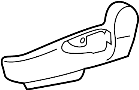 Image of Seat Trim Panel (Front) image for your 2014 TOYOTA PRIUS
