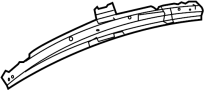 Image of Roof Side Rail Reinforcement image for your 2006 TOYOTA PRIUS