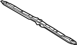 Image of Roof Side Rail Reinforcement (Rear) image for your 2006 TOYOTA PRIUS