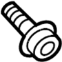 Image of Handle. Door. Screw. Exterior. Base. A screw that is used to. image for your 2010 Toyota Prius   