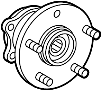 Image of Wheel Bearing and Hub Assembly (Rear) image for your 2014 Toyota Prius Plug-In   