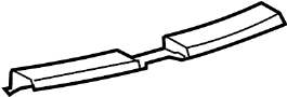 Image of Trunk Trim Scuff Plate (Rear) image for your Toyota