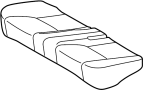 View Seat Cover (Rear) Full-Sized Product Image 1 of 2