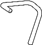 Image of Brake. Hose. Hydraulic. Flexible.  A Flexible Hose. image for your 2017 TOYOTA Corolla iM