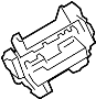 View BLOCK ASSEMBLY, FUSIBLE. Fuse and Relay Center Base. Fuse holder. Relay box.  Full-Sized Product Image