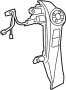 Image of SWITCH, STEERING PAD. TEMPERATURE control. image for your 2017 Toyota Prius v  Five Wagon 