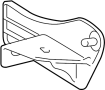 Image of Mud Guard (Rear). Mud Guard. Deflector. image for your 2012 Toyota Tundra  Limited Extended Cab Pickup Fleetside 
