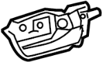 Image of Interior Door Handle image for your 1981 TOYOTA