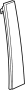 Image of Door Applique (Rear) image for your 2023 Toyota GR Supra   
