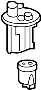 Image of Fuel Filter. Fuel Pump Housing. Plate SUB - Assembly, Fuel. Fuel Filter. Fuel Pump. image for your 2003 Toyota Echo   