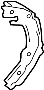 Image of Parking Brake Shoe image for your 2024 Toyota Prius Prime   