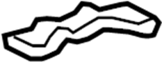 Image of Parking Brake Strut image for your 2020 Toyota Tacoma   