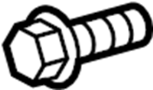 Image of Bolt. Inverter. (Lower). A threaded rod with a. image for your 2012 TOYOTA Prius V