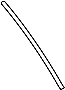 Image of Liftgate Reveal Molding (Lower) image for your 1998 Toyota Camry   