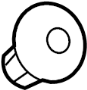 View Nut. Shield. Spoiler. (Rear, Upper, Lower) Full-Sized Product Image