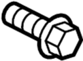 Image of Bumper Impact Bar Bolt image for your 1986 TOYOTA