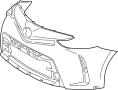 Image of Bumper Cover (Front, Upper) image for your 2013 Toyota Matrix   