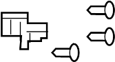View Headlight Bracket Full-Sized Product Image 1 of 2