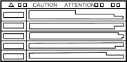 View Label. Fan. Cooling C. Caution. Engine Decal. Engine Sticker.  Full-Sized Product Image