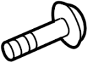 View A/C Compressor Bolt (Lower) Full-Sized Product Image