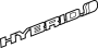 Image of Fender Emblem image for your 2010 Toyota Highlander   