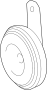Image of Horn image for your 1990 TOYOTA 4RUNNER TRUCK, STANDARD 2400CC EFI, MANUAL , 4-SPEED