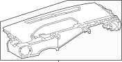 Image of Dashboard Panel (Upper) image for your 2012 Toyota Prius c   