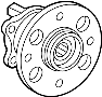 View Wheel Bearing and Hub Assembly (Rear) Full-Sized Product Image 1 of 4