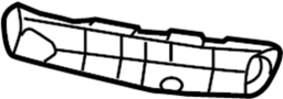 Image of Bumper Guide (Front, Upper) image for your 1991 TOYOTA COROLLA