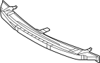 Image of Bumper Impact Absorber (Front, Lower) image for your 2020 Toyota Camry   
